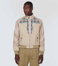 Maison Margiela x Pendleton cotton-blend bomber jacket