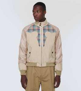 Maison Margiela x Pendleton cotton-blend bomber jacket