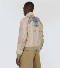 Maison Margiela x Pendleton cotton-blend bomber jacket