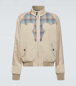 Maison Margiela x Pendleton cotton-blend bomber jacket