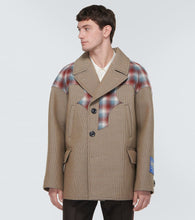 Maison Margiela x Pendleton oversized peacoat