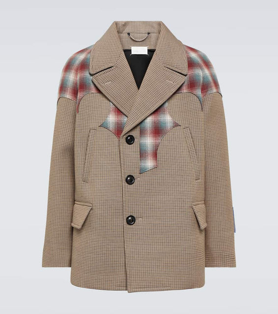 Maison Margiela x Pendleton oversized peacoat