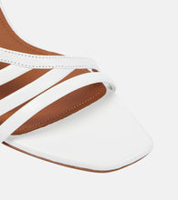 Malone Souliers Ama 90 leather slingback sandals