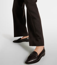 Malone Souliers Barry embossed leather loafers