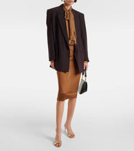 Malone Souliers Bellatrix 70 metallic leather mules