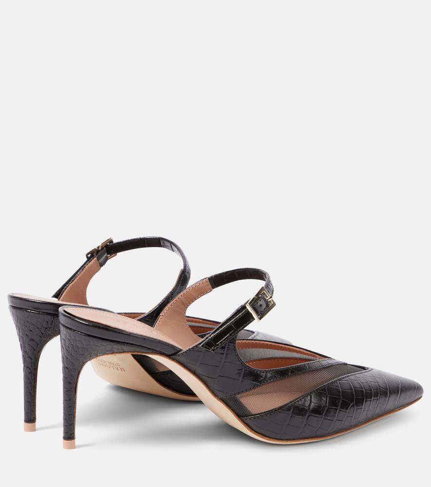 Malone Souliers Cristi 70 leather mules
