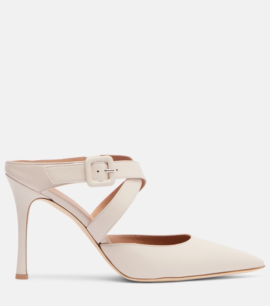 Malone Souliers Evelyn 90 leather mules