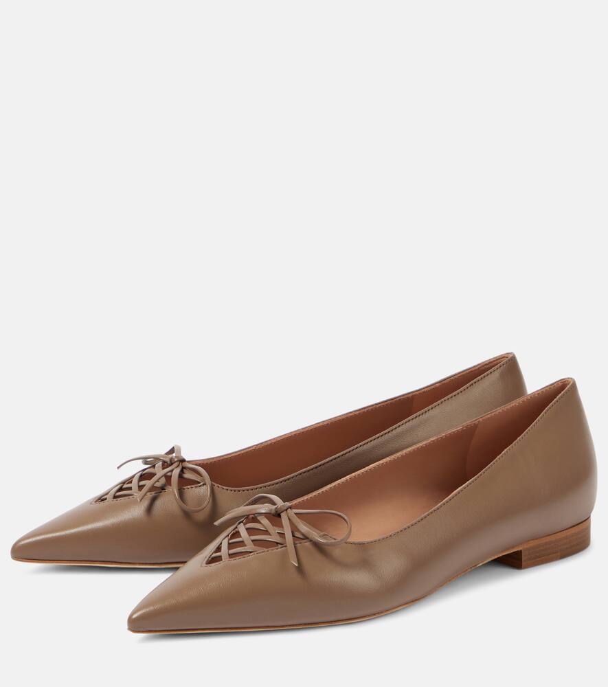 Malone Souliers Hedy 10 leather ballet flats