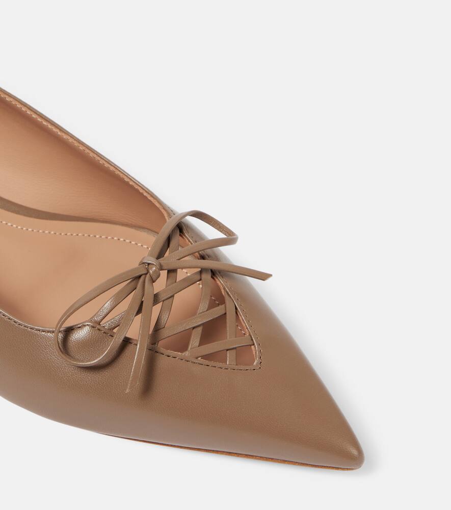 Malone Souliers Hedy 10 leather ballet flats