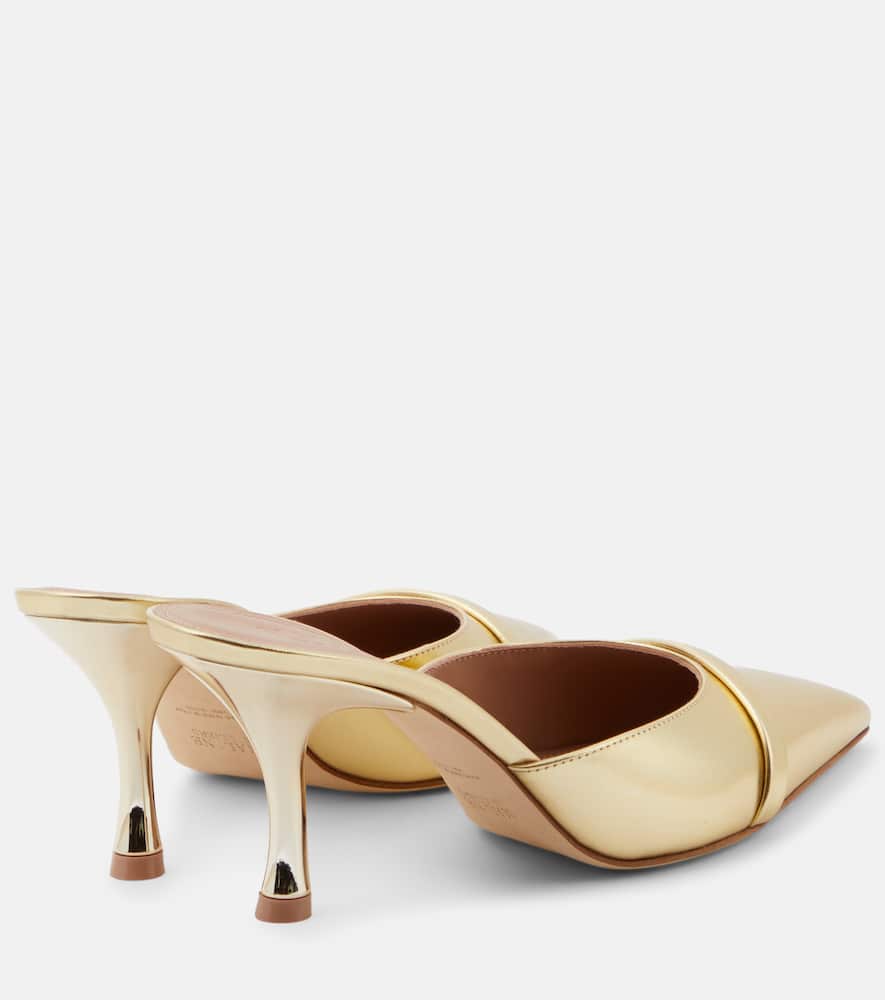 Malone Souliers Joella 70 metallic leather mules