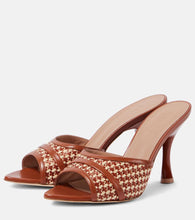 Malone Souliers Julia 90 raffia mules