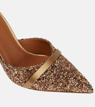 Malone Souliers Lexi glitter-embellished mules