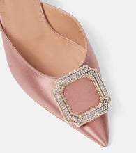 Malone Souliers Marilu 45 satin slingback pumps