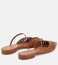 Malone Souliers Marla faux leather and leather flats