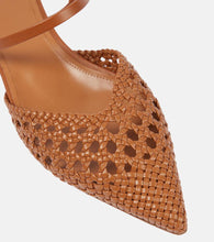 Malone Souliers Marla faux leather and leather flats