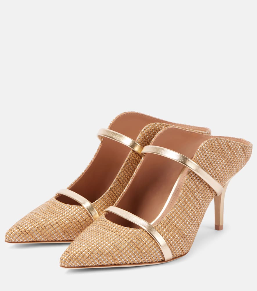 Malone Souliers Maureen 70 metallic mules