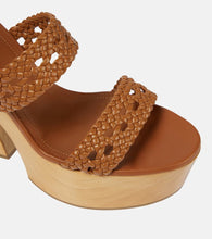 Malone Souliers Pamela leather platform sandals