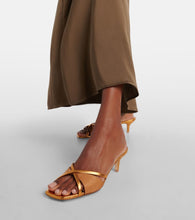 Malone Souliers Penn 45 leather-trimmed mules