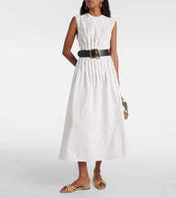 Malone Souliers Penn raffia and metallic leather sandals