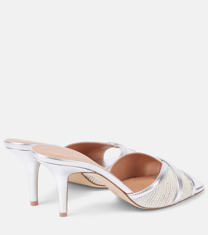 Malone Souliers Perla 70 raffia sandals