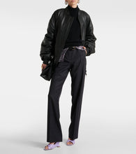 Malone Souliers Perla 85 leather wedge mules