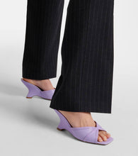 Malone Souliers Perla 85 leather wedge mules