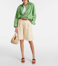 Malone Souliers Siena 70 leather espadrille wedges