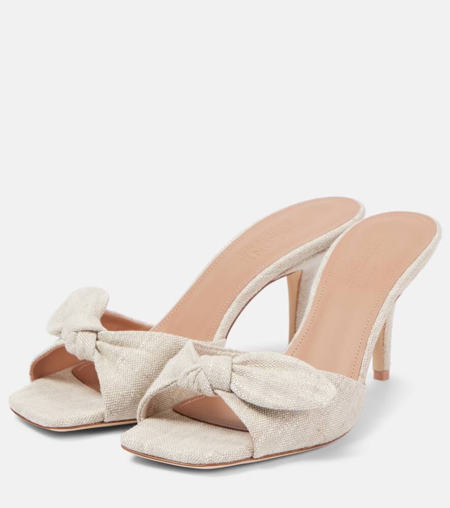 Malone Souliers Vargas 70 canvas mules