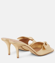 Malone Souliers Vargas 70 metallic leather mules