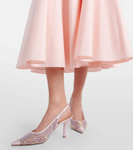 Malone Souliers Vesper 70 embellished slingback pumps