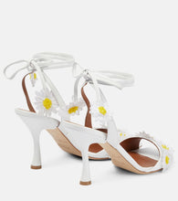 Malone Souliers x Emily in Paris Mindy embellished leather sandals