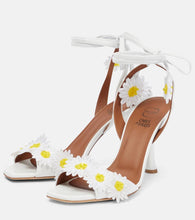 Malone Souliers x Emily in Paris Mindy embellished leather sandals