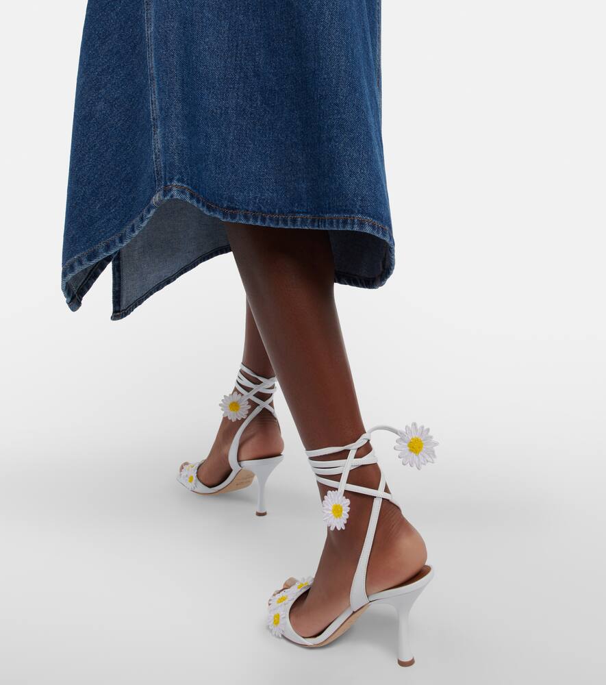 Malone Souliers x Emily in Paris Mindy embellished leather sandals