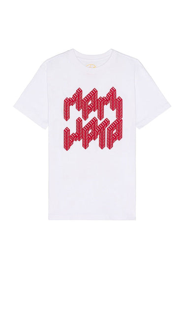 Mami Wata Dice Word Tee in White