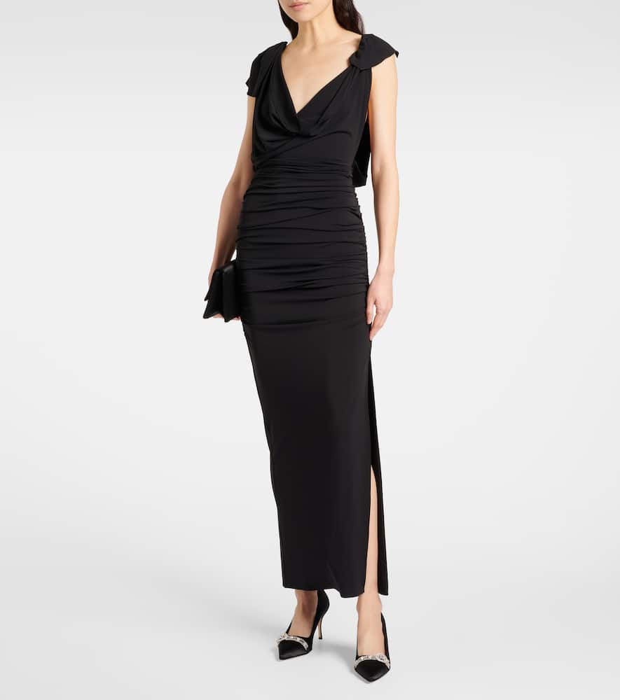 Manolo Blahnik Asa 70 satin pumps
