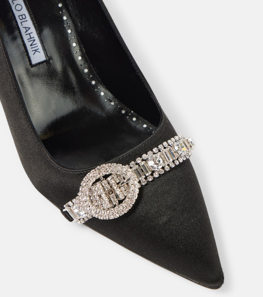 Manolo Blahnik Asa 70 satin pumps