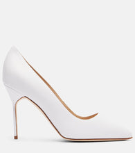 Manolo Blahnik BB 90 leather pumps