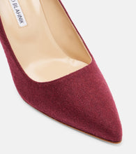Manolo Blahnik BB 90 wool pumps