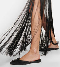 Manolo Blahnik Ballerimu leather slippers