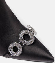 Manolo Blahnik Balvisa embellished satin ankle boots