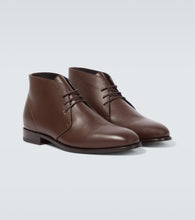 Manolo Blahnik Berwick leather desert boots