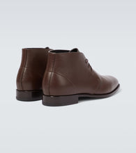 Manolo Blahnik Berwick leather desert boots