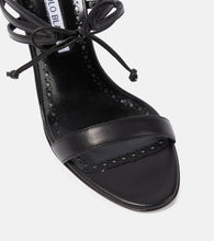 Manolo Blahnik Bomasan 90 leather mules