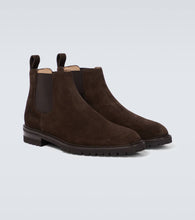 Manolo Blahnik Brompton suede Chelsea boots