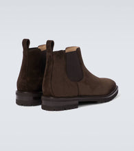 Manolo Blahnik Brompton suede Chelsea boots