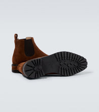 Manolo Blahnik Brompton suede Chelsea boots