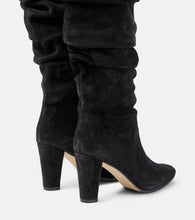 Manolo Blahnik Calassohi 90 suede mid-calf boots