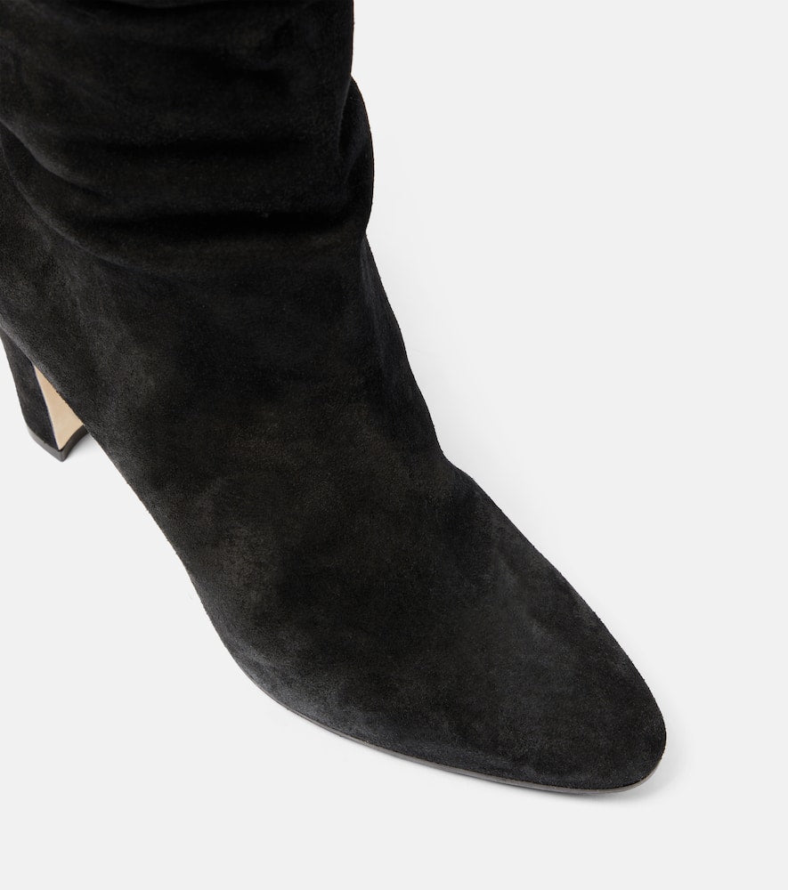 Manolo Blahnik Calassohi 90 suede mid-calf boots