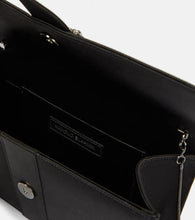 Manolo Blahnik Capri embellished satin clutch