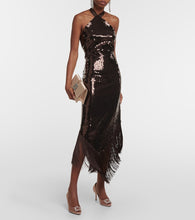 Manolo Blahnik Capri embellished satin clutch